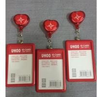 ราคา Uhoo6636 กรอบใสบัตร ได้ทั้งแนวตั้งและนอน พร้อม Yoyo (แพ็ค3ชิ้น) (981230056)