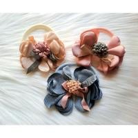 ราคา Audrey Bow Headband Baby Headband Baby Bandana Girls Nylon USA (8758120262)