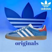 ราคา ของแท้100%รองเท้าผ้าใบ Adidas Originals Gazelle Blue sneakers แบบ Unisex รองเท้าลำลอง จัดส่งฟรี (43173189283)