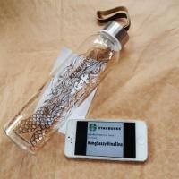 ราคา *ใบสุดท้าย&ของแท้*Starbucks Taiwan Siren 2017 #ขวดแก้ว (311883784)