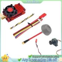 ราคา 5.8G 48CH 2W FPV VTX + CMOS 1200TVL Cam + FPV เสาอากาศเครื่องส่งสัญญาณวิดีโอเสียง 2000mW ไมโครโฟนในตัวสําหรับ FPV Long Range Drone (44367438413)