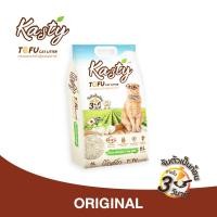 ราคา Kasty Tofu Litter ทรายแมวเต้าหู้ สูตร Original ไร้ฝุ่น จับตัวเป็นก้อนเร็ว ทิ้งชักโครกได้ สำหรับแมวทุกวัย (16293409325)