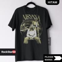 ราคา เสื้อยืดวง Nirvana สําหรับผู้ใหญ่ S–7XL Jumbo Big Size & เด็กอายุ 2-13 ปี – ผ้าฝ้ายหวี 24s พรีเมี่ยม | ชุดครอบครัวคู่ ตัวเลือก 5 สี (40924566413)
