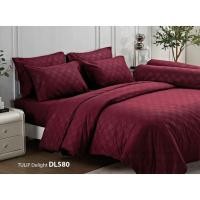 ราคา ลิขสิทธิ์แท้%DL580 : TULIP DELIGHT (EMBOSS) ชุดเครื่องนอนทิวลิป รุ่นดีไลท์ (สีพื้น-อัดลาย) ผ้าปูที่นอน 3.5 , 5 , 6 ฟุต (1396933742)