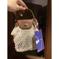 ราคา USED LIKE NEW‼️Longchamp filet xs สีครีม (16964687019)