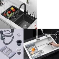 ราคา [ราคาพิเศษ] สแตนเลส304 อ่างล้างจาน/ซิงค์ล้างจาน/ซิ้งล้างจาน sink kitchen (25312135109)