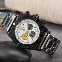 ราคา Breitling Trendy Three-Eye Chronograph Rui Watch Quartz Movement Casual All-Match JEXV (26441117882)
