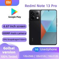 ราคา Redmi Note 13 Pro(5G)สมาร์ทโฟนปลดล็อค 256GB All-Colors Good Condition โทรศัพท์มือสองต้นฉบับ (25889393815)