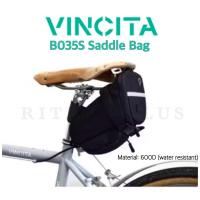 ราคา กระเป๋าใต้อานจักรยาน Vincita รุ่น B035S สีดำ (29268200855)