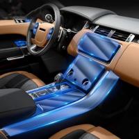 ราคา คอนโซลกลางรถภายในฟิล์มป้องกัน TPU โปร่งใสอุปกรณ์ซ่อมป้องกันรอยขีดข่วนสําหรับ Land Range Rover Sport 2018-2021 (29392769593)