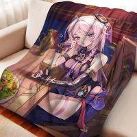 ราคา ผ้าห่มสักหลาด Genshin Impact Cintali สำหรับเตียงและโซฟา นุ่มสบาย อุ่นในหน้าหนาว (42821538845)