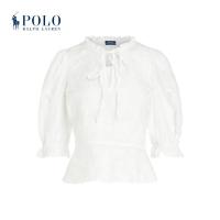 ราคา เสื้อเชิ้ตลายลูกไม้คลาสสิก Ralph Lauren สำหรับผู้หญิง RL23082 (43073987379)