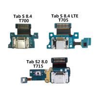 ราคา Samsung Galaxy Tab S 8.4 "T700 T705/Tab S2 8.0 T715 ข้อมูล USB ชาร์จพอร์ตบอร์ด Flex สายริบบิ้นซ่อม TabS (27191392496)