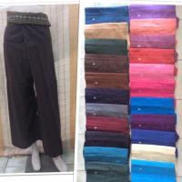 ราคา กางเกงสะดอผ้าฝ้าย อ้วน ผอม ใส่ได้ (1143596579)