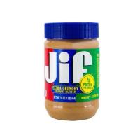 ราคา Jif จิฟ เนยถั่วบดหยาบ 454กรัม เนยถั่ว เนย (28770851782)
