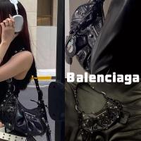 ราคา ♞,♘,♙Balenciaga Balenciaga LE CAGOLE กระเป๋าสะพายขนาดเล็ก/กระเป๋าสะพายไหล่/คลาสสิก/น่ารัก XA (29181784274)