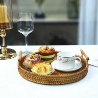 ราคา เวียดนามหวายตะกร้าเก็บแบบพกพาขนมปังถาดขนมตะกร้าผลไม้ขนมขบเคี้ยวขนมตะกร้าขนมปังขนมปังนึ่งถาดเก็บ (28443334281)