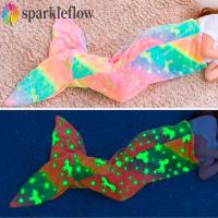 ราคา Sparkleflow ถุงนอนนางเงือก, ผ้าห่มนางเงือกสายรุ้งนุ่มสักหลาด, ถุงนอนงีบ, ผ้าห่มหางนางเงือกสากลแสนสบาย (28823537840)