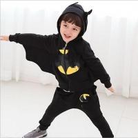 ราคา ชุดBatmanสำหรับเด็กชาย แจ็คเก็ตซิปผ้าฝ้ายน่ารัก เหมาะสำหรับHalloween (26042855107)