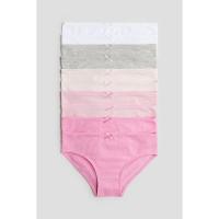 ราคา H&M(เอชแอนด์เอ็ม) กางเกงในผ้าคอตตอน แพ็ก 10 ตัว เด็กผู้หญิง 1214419_2 (28157752314)