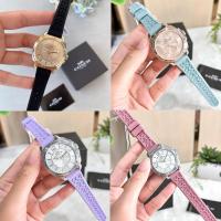 ราคา นาฬิกาหญิง COACH Ladies Boyfriend Rubber Strap Watch (44357347326)
