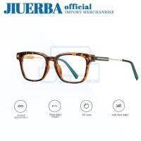 ราคา แว่นสายตาสั้นกรอบสี่เหลี่ยมป้องกันรังสีแว่นตาคอมพิวเตอร์ที่มีเกรด-50 100 150 200 250 300 350 400ชายและหญิงแฟชั่นเกาหลีตร90กรอบแว่นสายตาสั้น (41162749696)