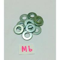 ราคา แหวนอีแปะ M6 ขาว บรรจุถุงละ200 ตัว ราคาถุงละ 60 บาท (7767733934)