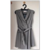 ราคา เดรสออกงานสีเทา (เบลเซอร์ตัวยาว) (2009071481)