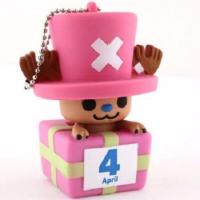 ราคา แท้ 100% จากญี่ปุ่น พวงกุญแจ วันพีช One Piece x PansonWorks Chopper Birthday Mascot Figure Ball Chain (April) (1802100029)