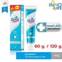 ราคา DENTAMATE FRESH MINT เดนตาเมท ยาสีฟันสมุนไพรเข้มข้น เฟรชมินต์ SLS Free 60, 120 กรัม [inno] (40760694802)