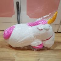 ราคา ตุ๊กตา Fluffy Unicorn ขนาดประมาณ 30 cm จากญี่ปุ่น (2112272888)