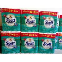 ราคา Scott สก๊อตต์® คลีนแคร์ แพ็คสุดคุ้ม 32+8ม้วน=40ม้วน (20869080467)