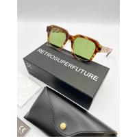ราคา SUPER sunglasses % Authentic รุ่น Vasta สี MFF/Green แว่นกันแดดทรงเหลี่ยม โอเวอร์ไซส์ (26721419745)