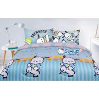 ราคา ผ้าปูที่นอน Sanrio ขนาด 6 ฟุต แท้ 100% (8432843375)