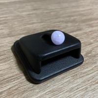 ราคา หัวแหวนหยกพม่า (Jadeite Type A) 3.15 ct เนื้อวุ้น สีขาวอมม่วง เจียระไนทรงหลังเบี้ย (19873549038)