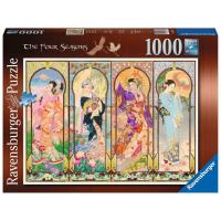 ราคา พร้อมส่ง-จิ๊กซอว์ The Four seasons แบรนด์ Ravensburger jigsaw puzzle 1000 ชิ้น (8853242338)