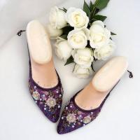 ราคา รองเท้าเจ้าสาว Victory Burgundy Sequin Brocade Size 36-45 / รองเท้าแต่งงาน / รองเท้าเจ้าสาว (43922049718)