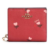 ราคา (ใช้โค้ดแฟชั่นลดเพิ่ม) กระเป๋าสตางค์ กระเป๋าตังค์ ใบสั้น ใบเล็ก Coach C2868 (25365326932)