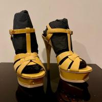 ราคา รองเท้า SAINT LAURENT TRIBUTE สีนู้ด (24430131492)