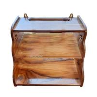 ราคา ชั้นวางของ เร้าเตอร์ wifi ไม้สัก 3 ชั้น พับได้ (3978235567)