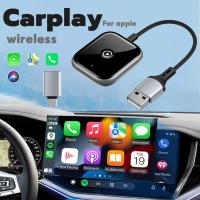 ราคา อะแดปเตอร์ CarPlay ไร้สายสำหรับ Apple iPhone แปลงสายเป็น ไร้สาย ใช้งานได้กับรถยนต์ปี 2015และ iOS10+ (25486398616)