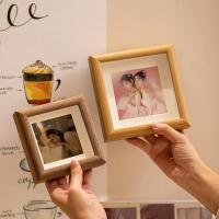 ราคา กรอบรูป 4x6 นิ้ว กรอบรูป a4 กรอบรูปสี่เหลี่ยมขนาด 13x13 cm ทำจากไม้ เหมาะสำหรับภาพวาด พาสเทล และงานสร้างสรรค์ (41924913819)