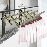 ราคา DCราวตากผ้าติดผนังสแตนเลส200CMราวตากผ้า ราวตากผ้าสแตนเลสรุ่น พับเก็บง่าย ยืดหดได้ ราวตากผ้า ราวตากผ้าพับได้ ราวตากผ้าตัว (19578562605)