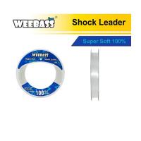 ราคา สายช็อคลีด shock leader วีแบส weebass ม้วนละ 50 เมตร สายช็อกลีด เหมาะกับสายหน้าเหยื่อปลอม (23633834778)