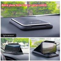ราคา Vinfast คอนโซลกลางรถคาร์บอนไฟเบอร์ผู้ถือโทรศัพท์ GPS ผู้ถือคอนโซลกลางผู้ถือโทรศัพท์เหมาะสําหรับ Vinfast Fadil VF E34 7 8 9 VF8 VF9 LUX SA 2.0 President (26016739746)