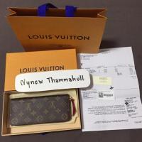 ราคา Used like new LV Zippy Clemence Monogram Fushia (1926318312)