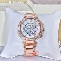 ราคา Michael Kors รุ่น MK5491 สีโรสโกลล์ ของแท้ มีประกัน1ปี นาฬิกาผู้หญิง (25890665463)