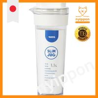 ราคา TAKEYA Slim Jug II 1.1L - Heat Resistant to 100°C, Easy to Clean Wide Opening, Suitable for Horizontal Storage, Perfect for Door Pocket Organization (40366385324)
