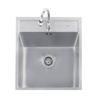 ราคา ซิงค์ล้างจานทรงเหลี่ยม 1 หลุม Stainless Steel SUS304 จัดส่งเลย! (4742283779)