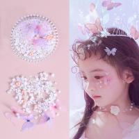 ราคา ฟรีกาว เด็ก เจ้าสาว ดอกไม้ติดหน้า ผีเสื้อติดหน้า โบว์ติดหน้า หัวใจติดหน้า ตกแต่งใบหน้า,แต่งหน้าปาร์ตี้,กลิตเตอร์ (43812738754)